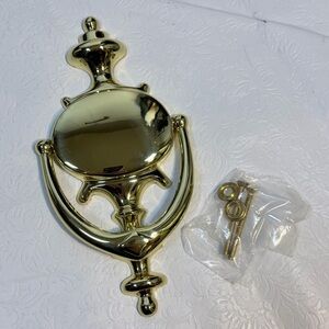 Vintage Solid Brass Door Knocker